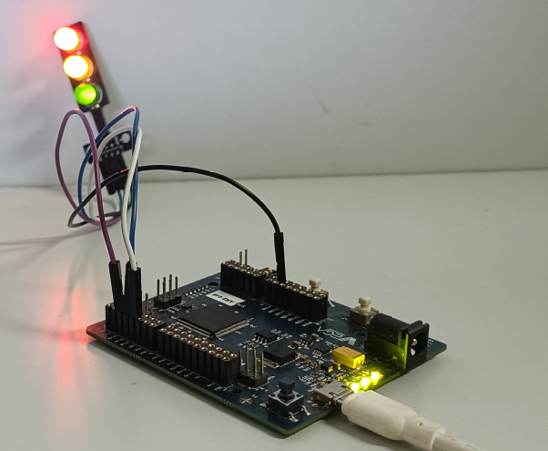 RYG LED using GPIO output