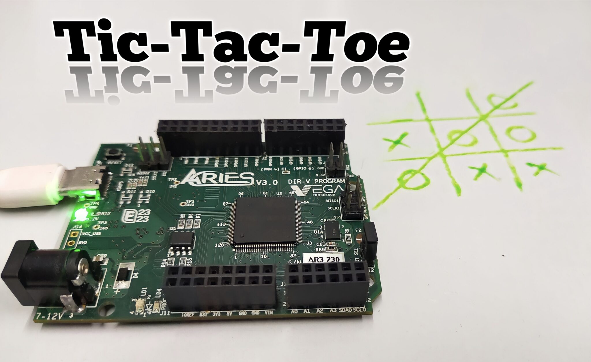 Play Tic-Tac-Toe on Serial monitor using VEGA ARIES Board – VEGA ...